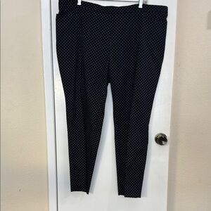 Black Polka Dot Pants